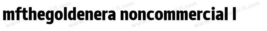 mfthegoldenera noncommercial light字体转换